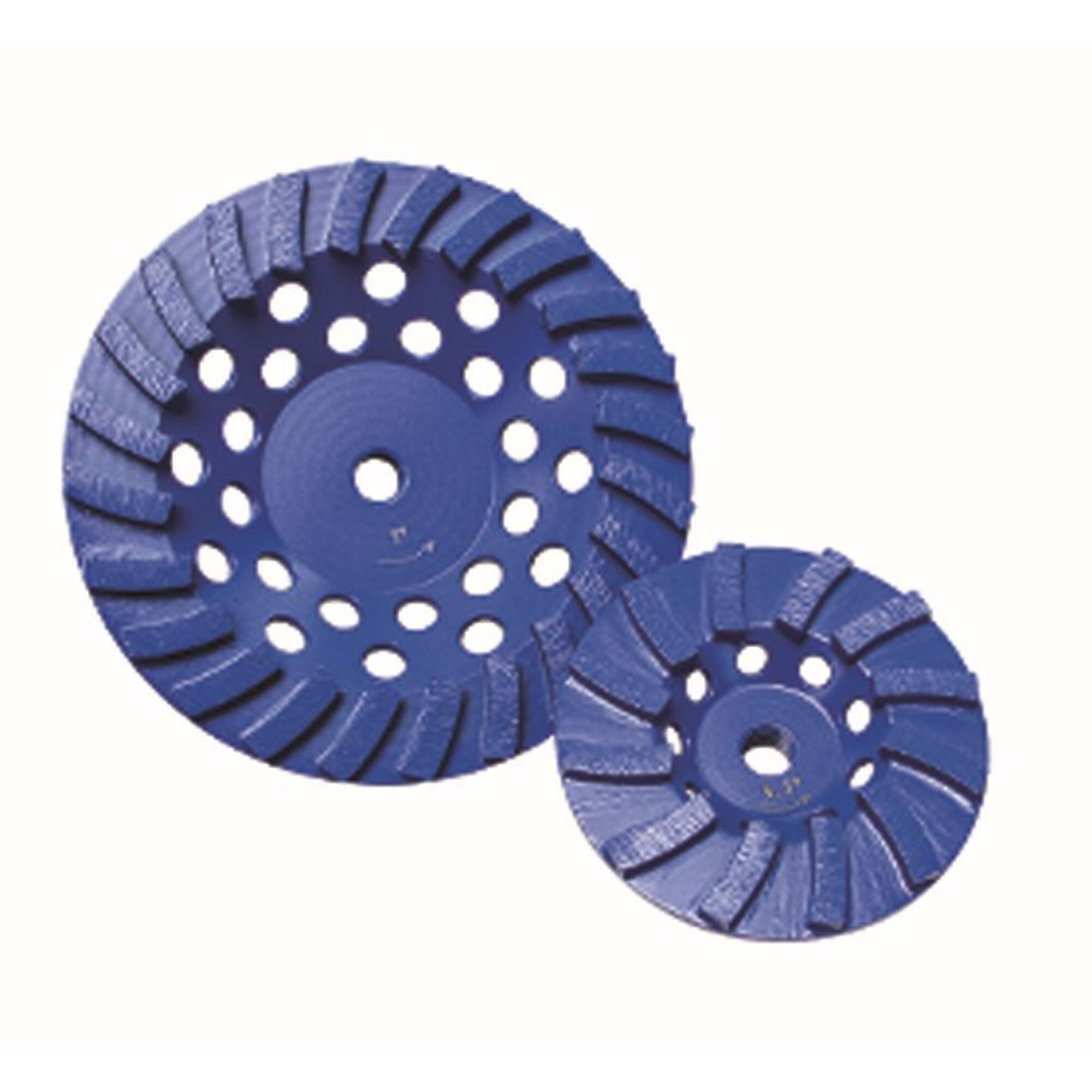 Diamond Star Blue Turbo Diamond Cup Wheel 24 Seg 7" X 5/8"-11